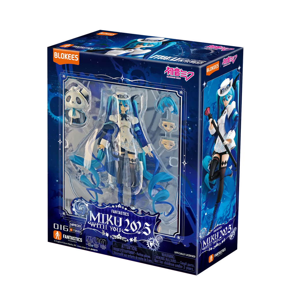 Blokees Fantastics Series - Hatsune Miku · MIKU WITH YOU 2025 product image 9, provided for visual reference and product