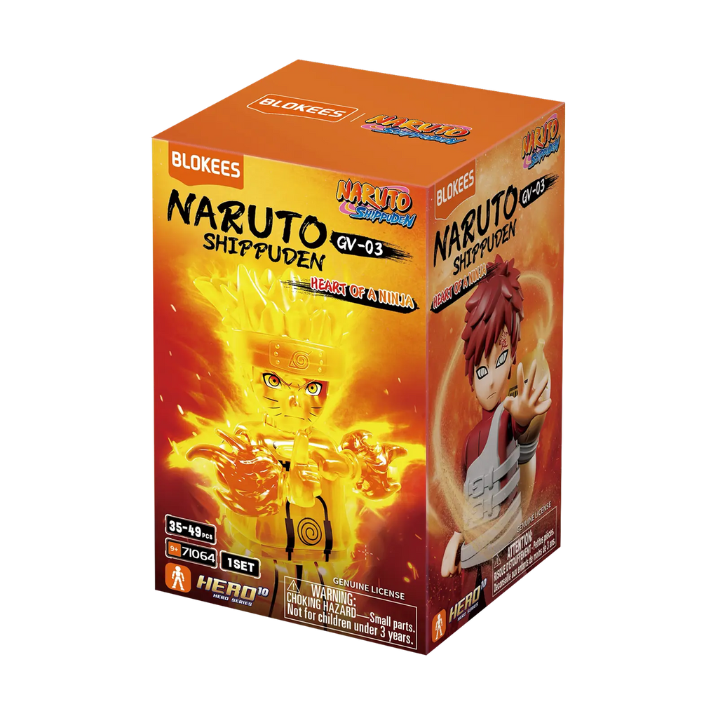 NARUTO SHIPPUDEN GV03 Heart of a Ninja | Blokees product image 13, provided for visual reference and product detail review