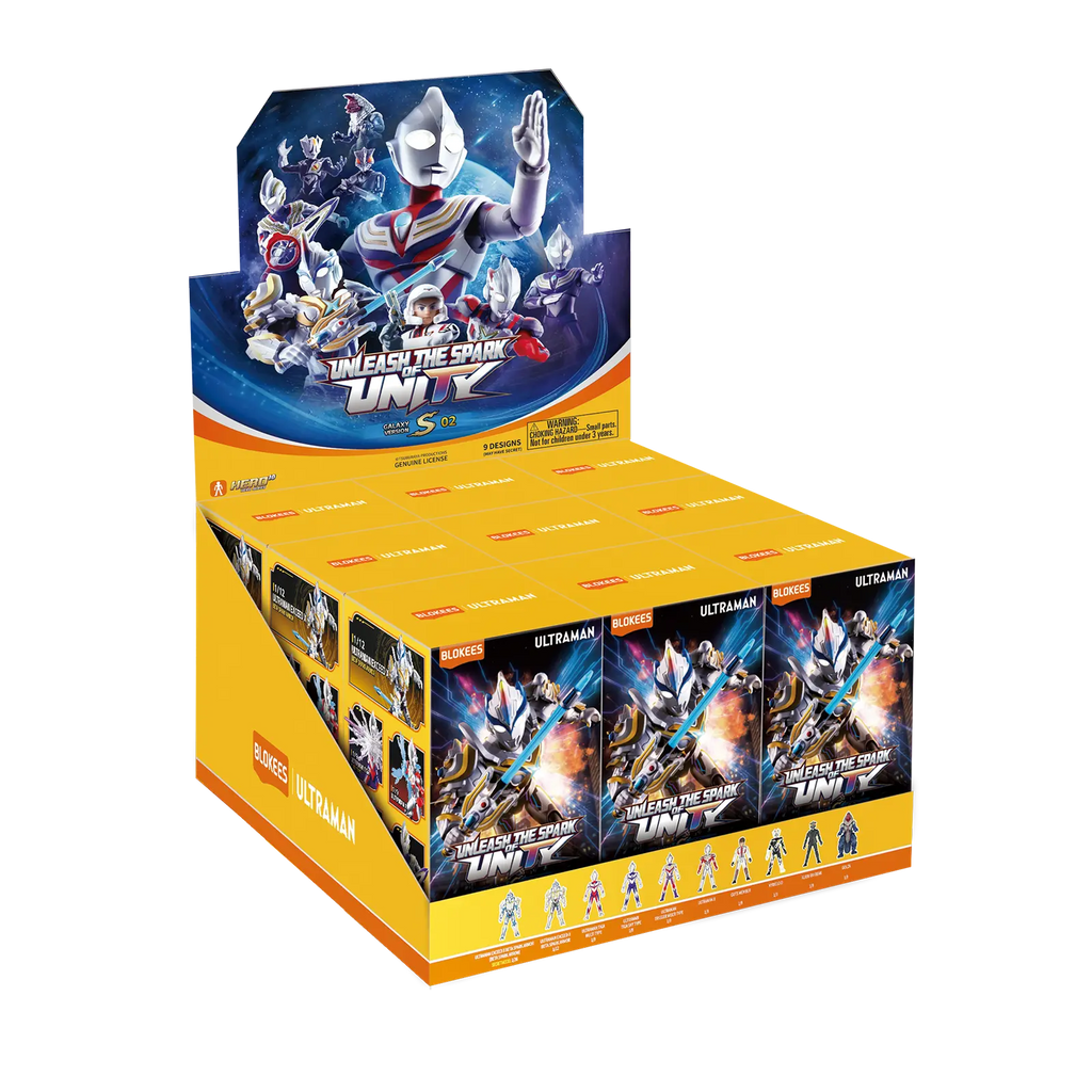 Blokees Ultraman Galaxy Version S 02 Unleash the Spark of Unity product image 13, provided for visual reference and product