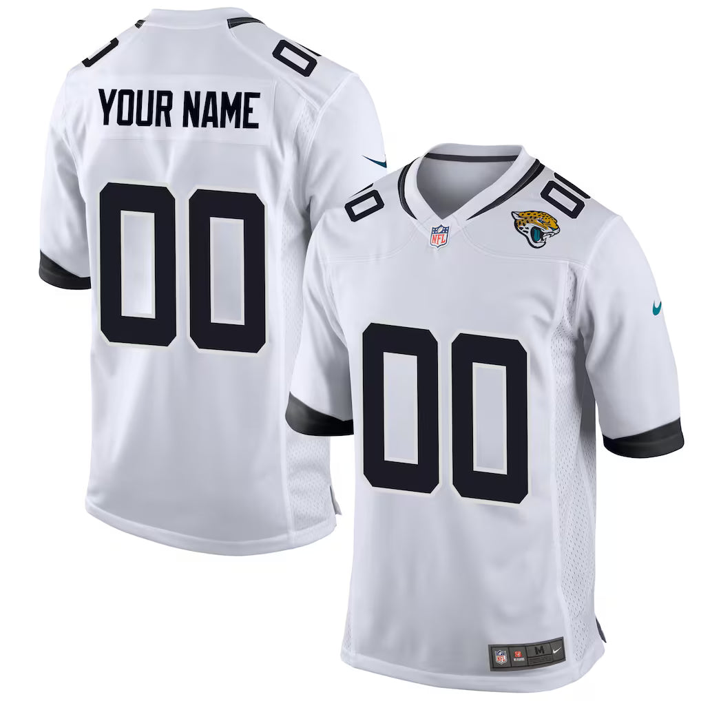 Custom Jacksonville Jaguars Jersey - White product image 1