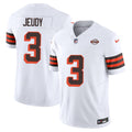 Jerry Jeudy Cleveland Browns 1946 Throwback Jersey - White product image 1