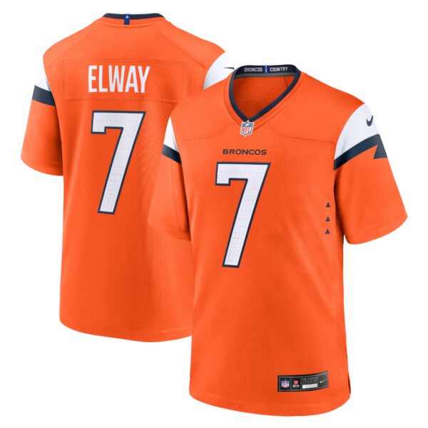 John Elway Denver Broncos Home Jersey - Orange product image 1