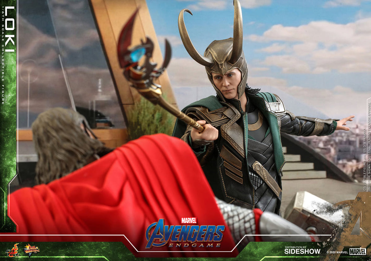 Hot Toys Loki 1/6 Scale Action Figure product image 8, provided for visual reference and product detail review