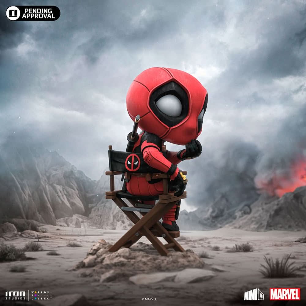 Deadpool - Deadpool & Wolverine Minico Statue - Iron Studios product image 2, provided for visual reference and product
