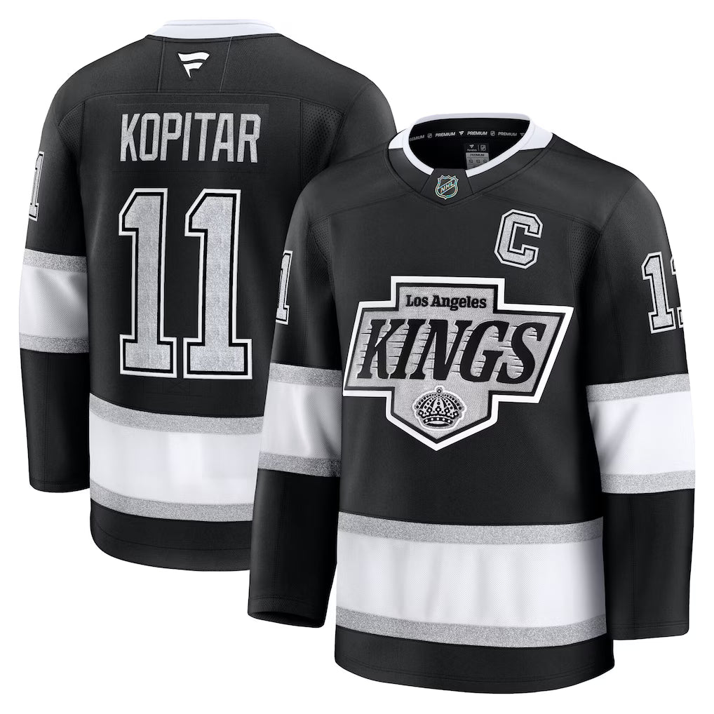 Anze Kopitar Los Angeles Kings Home Premium Jersey - Black product image 1