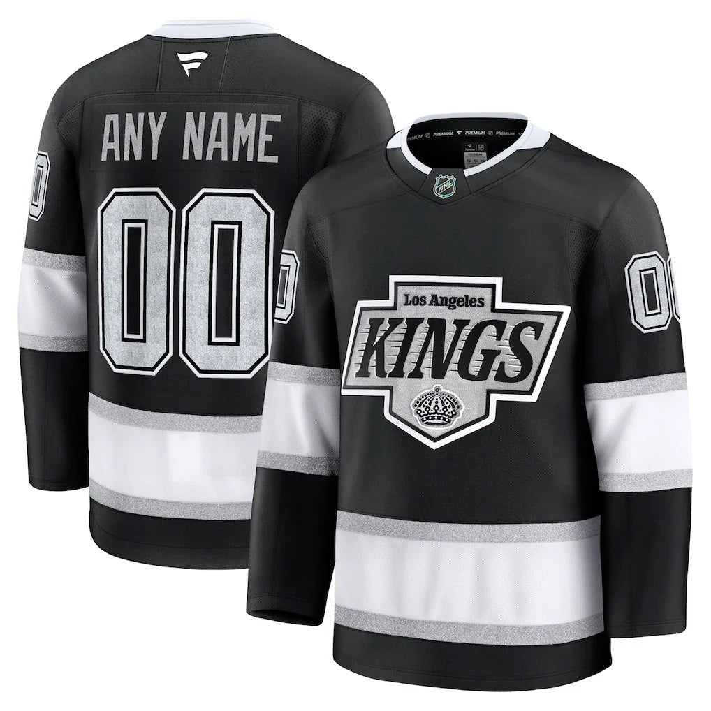 Custom Los Angeles Kings Home Premium Jersey - Black product image 1
