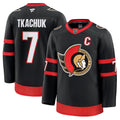 Brady Tkachuk Ottawa Senators Home Premium Jersey - Black product image 1