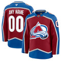 Custom Colorado Avalanche Home Jersey - Burgundy product image 1