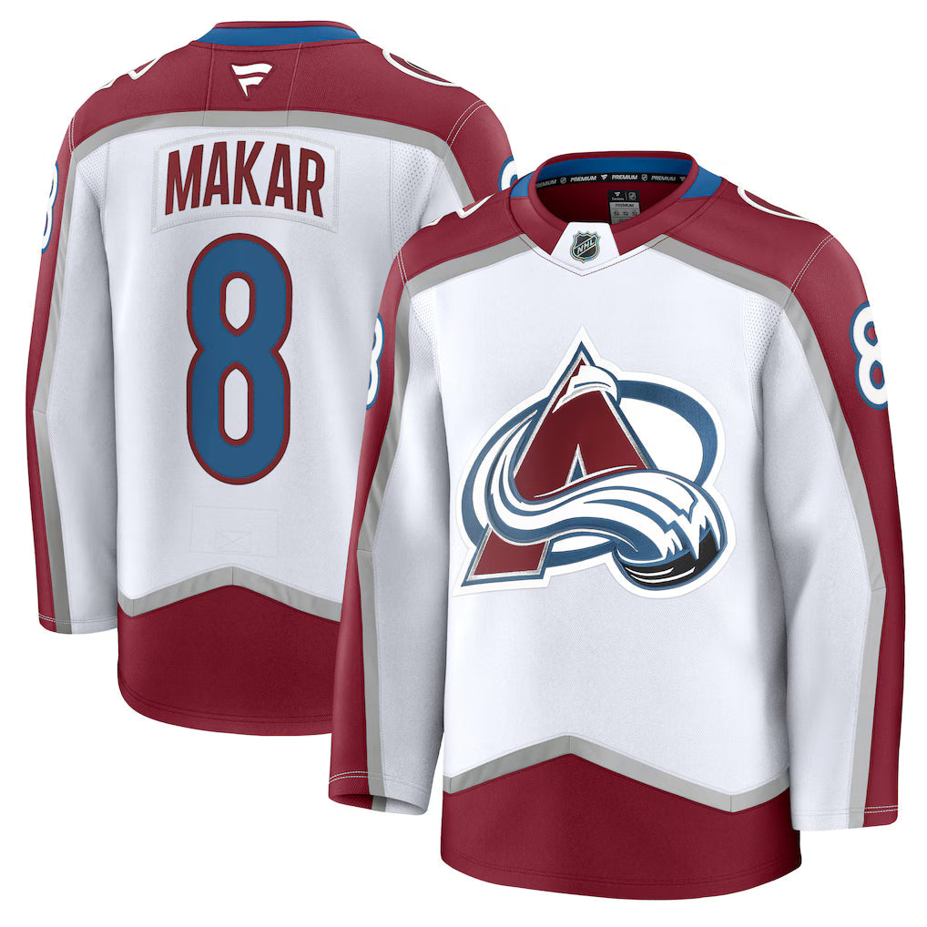 Cale Makar Colorado Avalanche Away Jersey - White product image 1