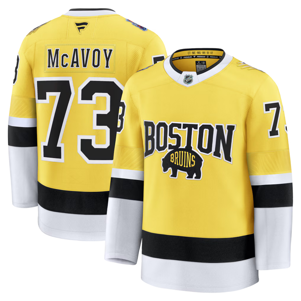 Charlie McAvoy Boston Bruins 2026 NHL Stadium Series Jersey