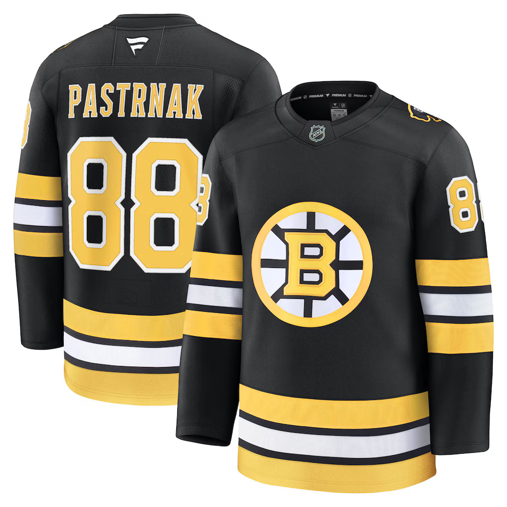 David Pastrnak Boston Bruins Home Jersey - Black product image 1
