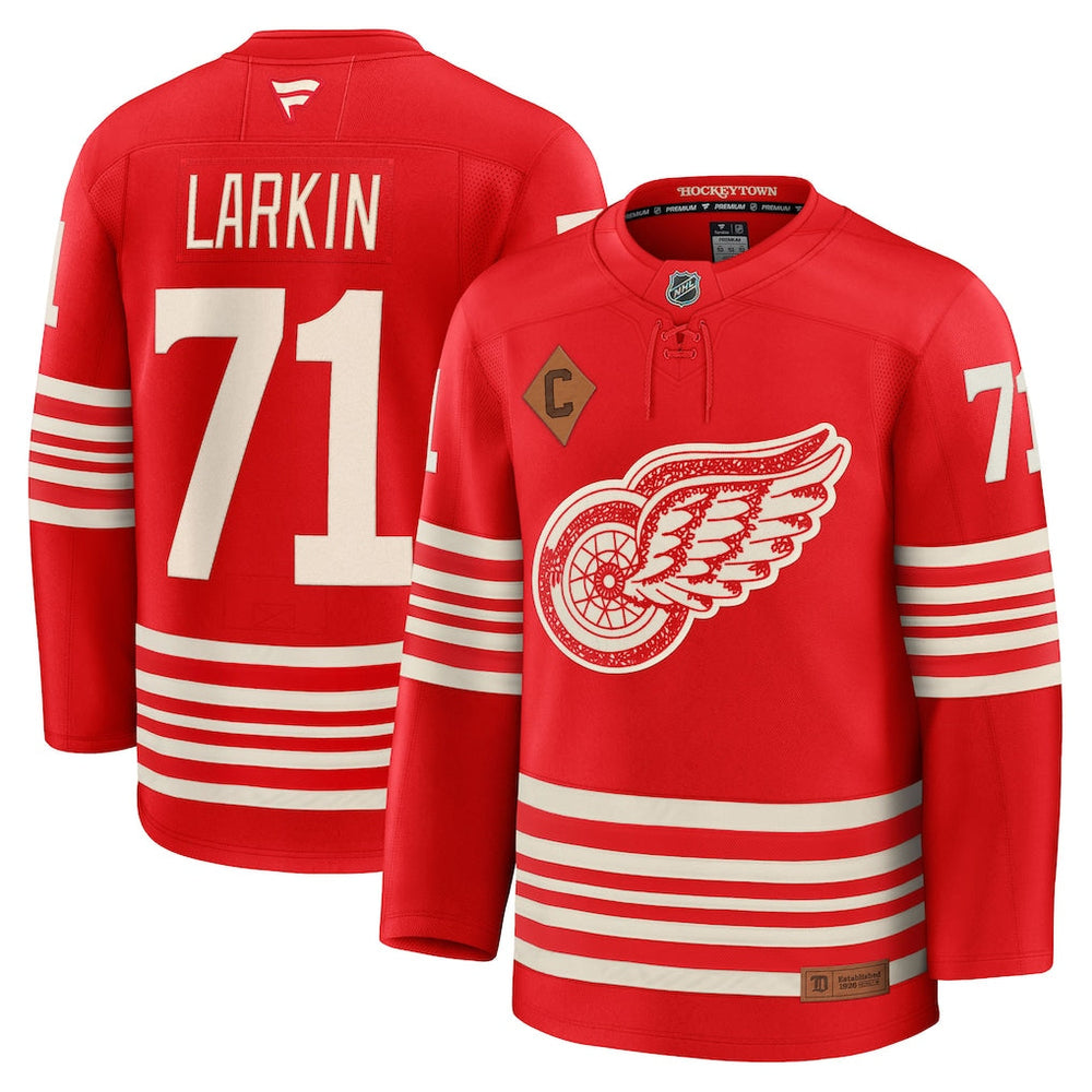 Dylan Larkin Detroit Red Wings Centennial Premium Jersey -
