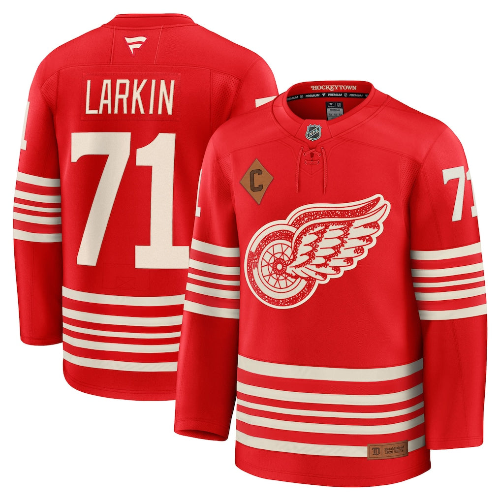 Dylan Larkin Detroit Red Wings Centennial Premium Jersey - product image 1