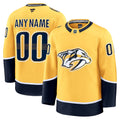 Custom Nashville Predators Home Premium Jersey - Yellow product image 1