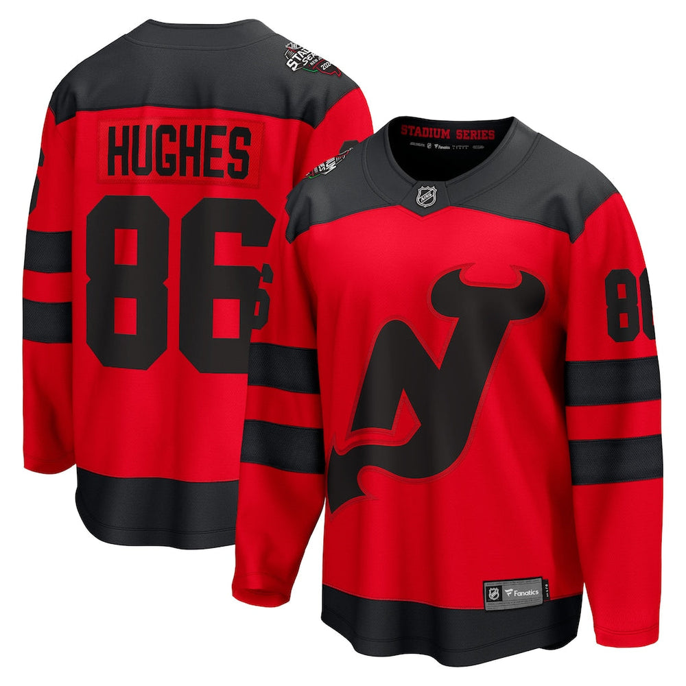 Jack Hughes New Jersey Devils 2024 NHL Stadium Series