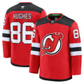 Jack Hughes New Jersey Devils Home Premium - Red product image 1