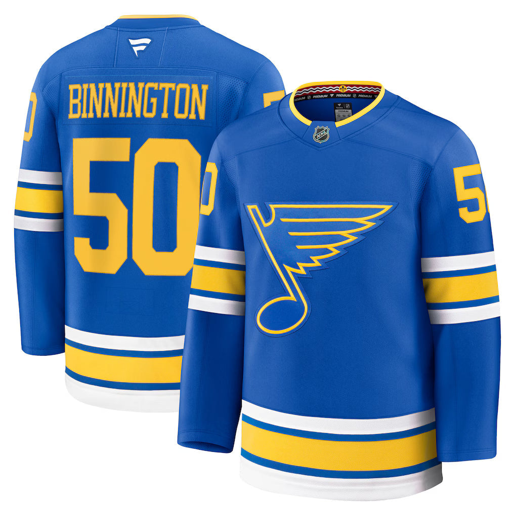 Jordan Binnington St. Louis Blues Home Premium Player product image 1