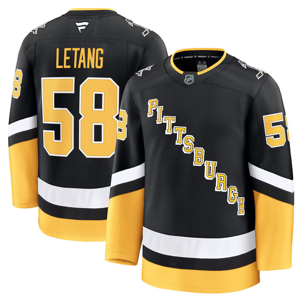Kris Letang Pittsburgh Penguins Alternate Premium Jersey