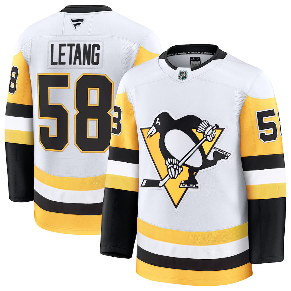Kris Letang Pittsburgh Penguins Premium Jersey - White
