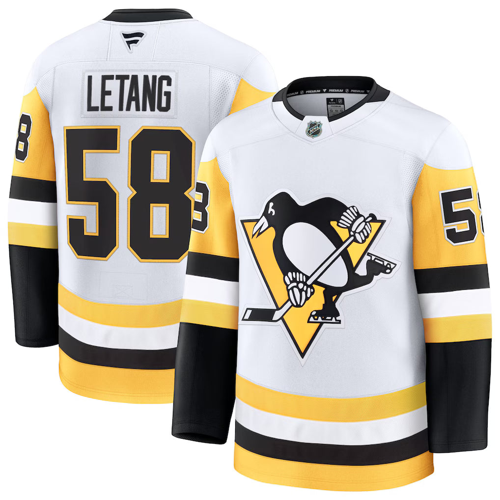 Kris Letang Pittsburgh Penguins Premium Jersey - White product image 1