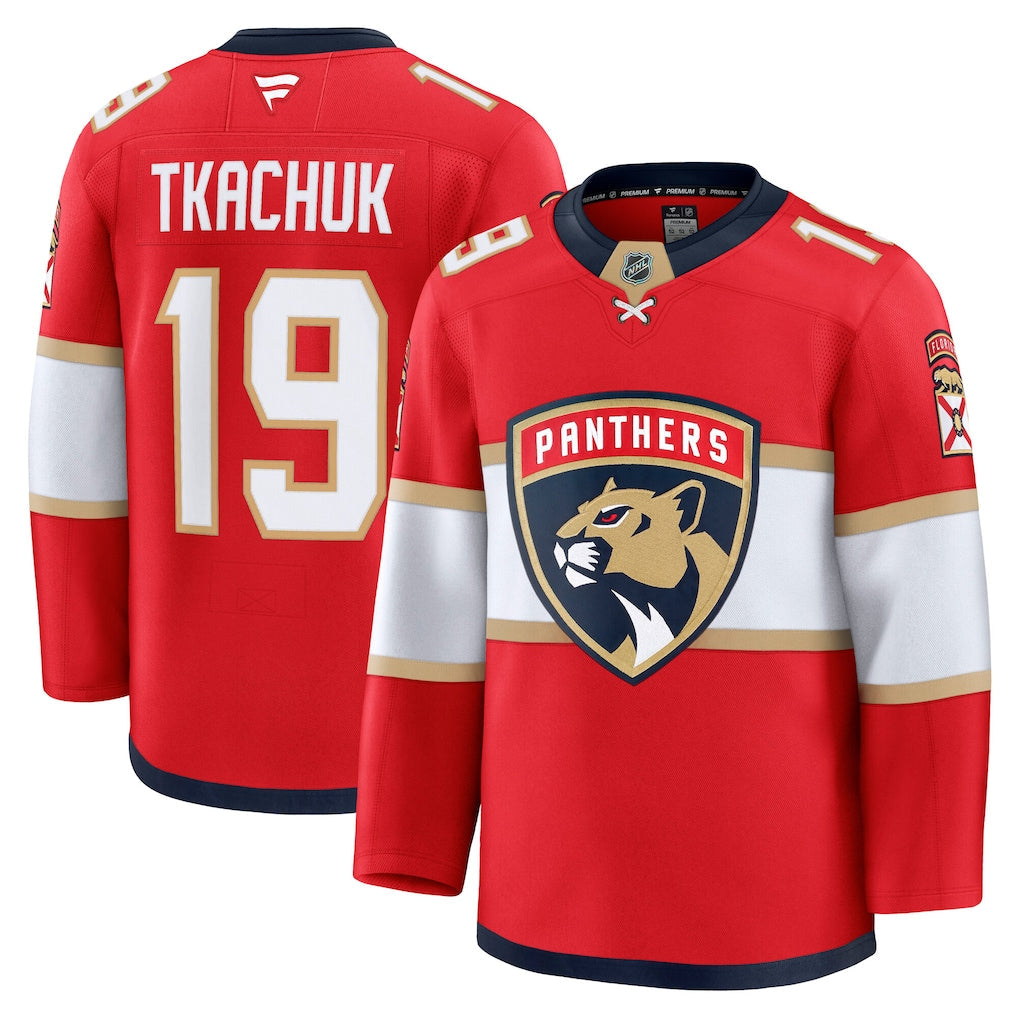 Matthew Tkachuk Florida Panthers Home Premium Jersey - Red product image 1