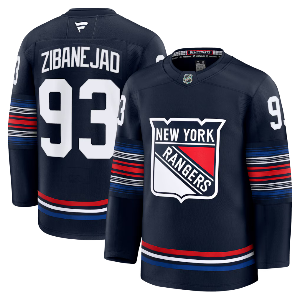 Mika Zibanejad New York Rangers Alternate Jersey - Navy product image 1