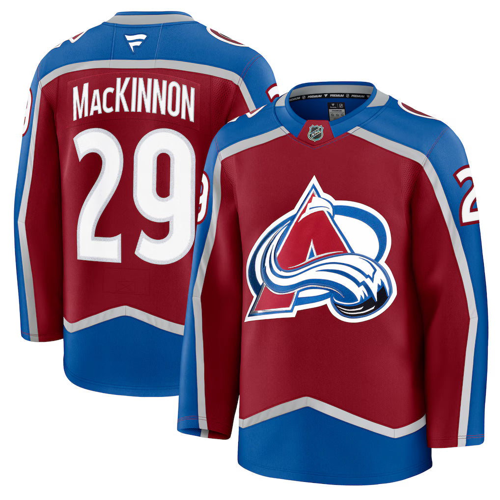 Nathan MacKinnon Colorado Avalanche Home Jersey - Burgundy product image 1