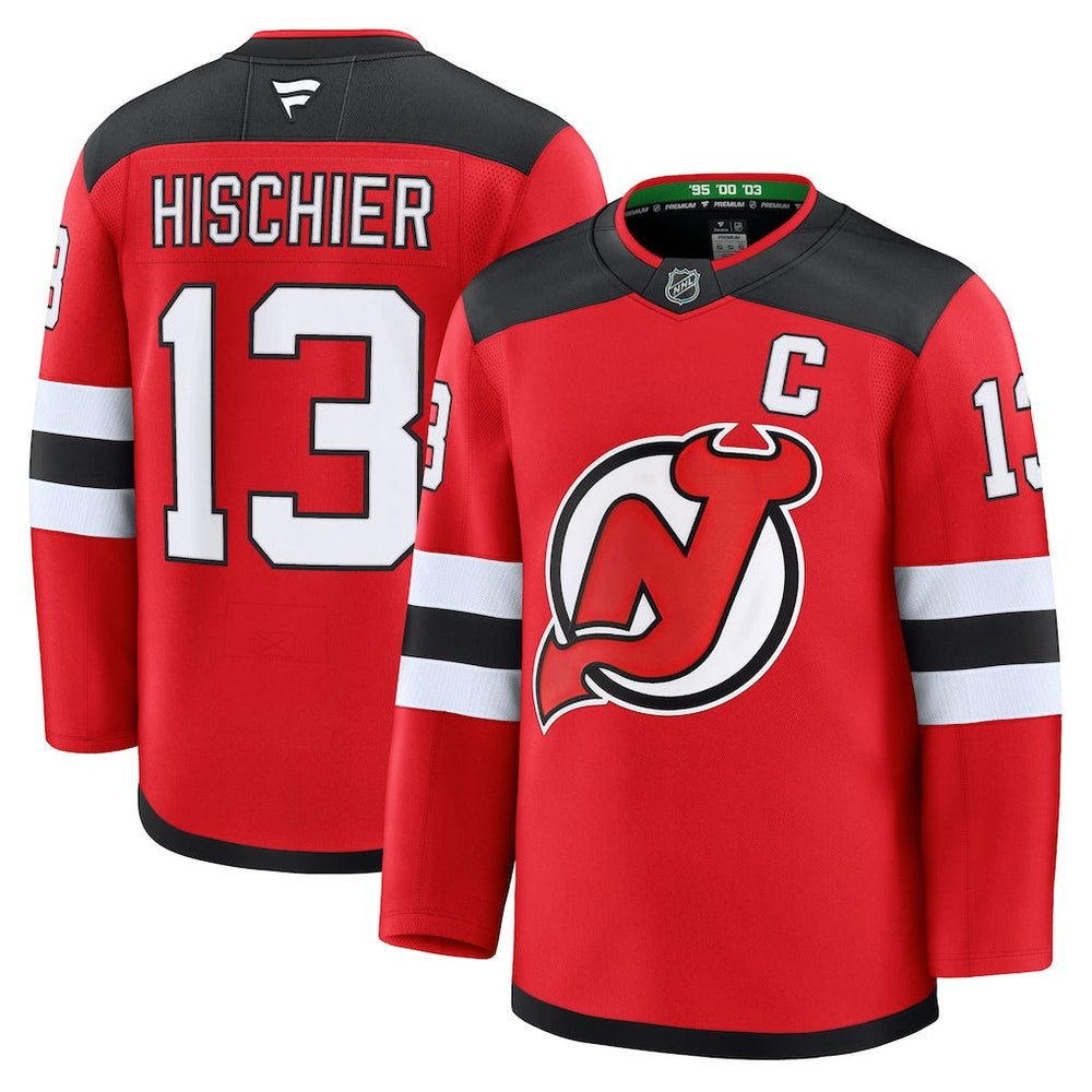Nico Hischier New Jersey Devils Home Premium - Red