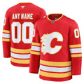Custom Calgary Flames Home Player Premium Jersey - Red product image 1