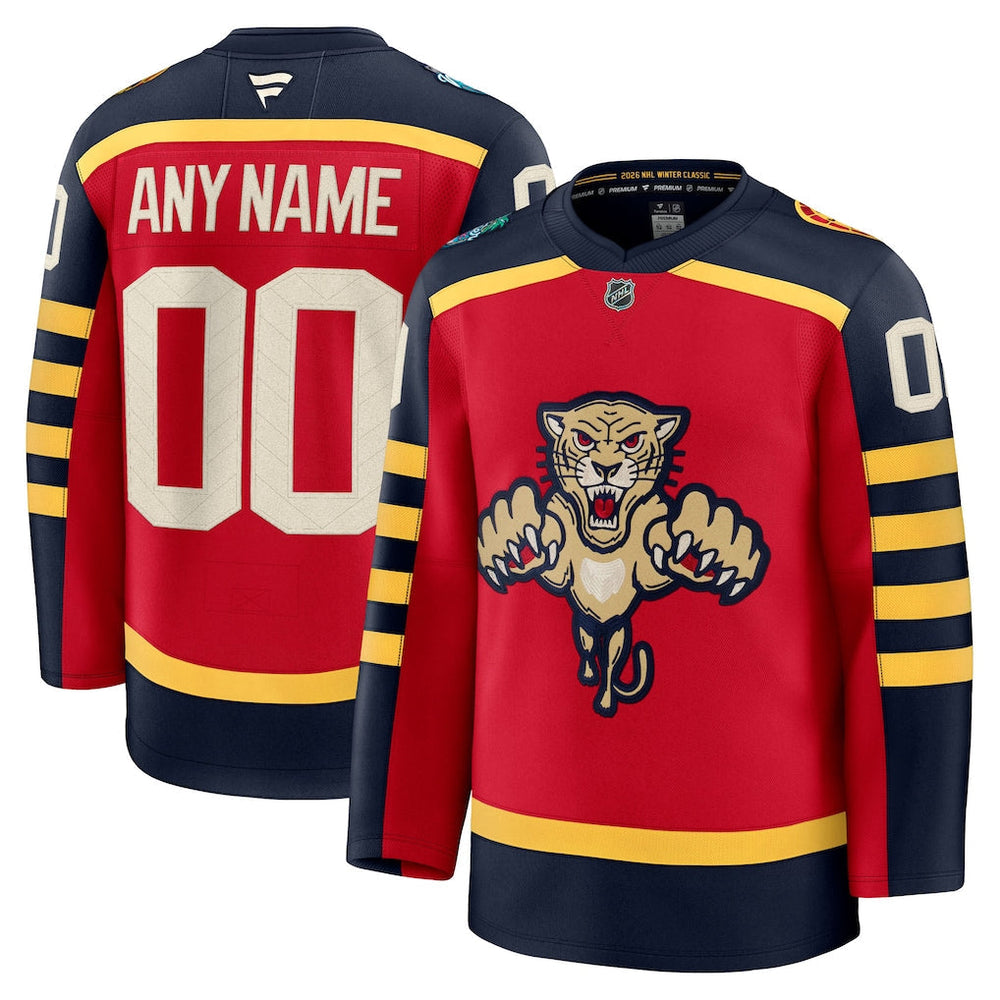 Custom Florida Panthers 2026 NHL Winter Classic Premium