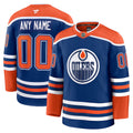 Custom Edmonton Oilers Home Premium Jersey - Royal product image 1