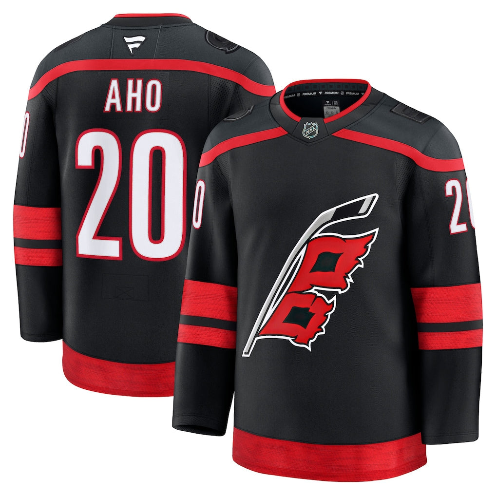 Sebastian Aho Carolina Hurricanes Home Premium Jersey product image 1
