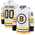 Custom Boston Bruins Away Jersey - White product image 1