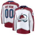 Custom Colorado Avalanche Away Jersey - White product image 1
