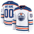 Custom Edmonton Oilers Away Premium Jersey - White product image 1
