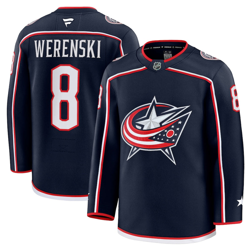 Zach Werenski Columbus Blue Jackets Home Premium Jersey
