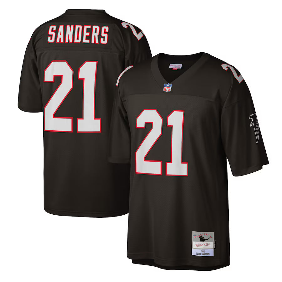 Deion Sanders Atlanta Falcons Legacy Jersey - Black product image 1