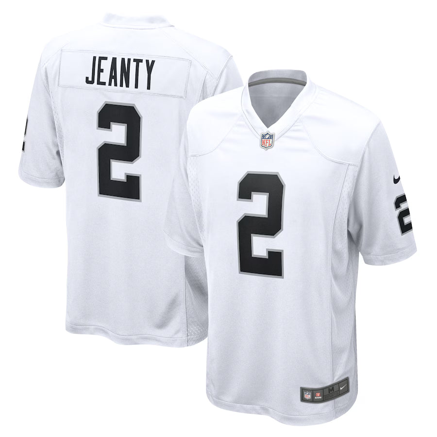 Ashton Jeanty Las Vegas Raiders Jersey - White product image 1