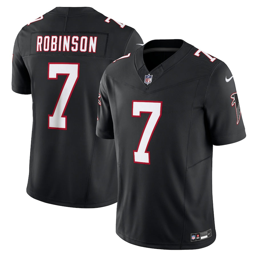 Bijan Robinson Atlanta Falcons Alternate Jersey - Black product image 1