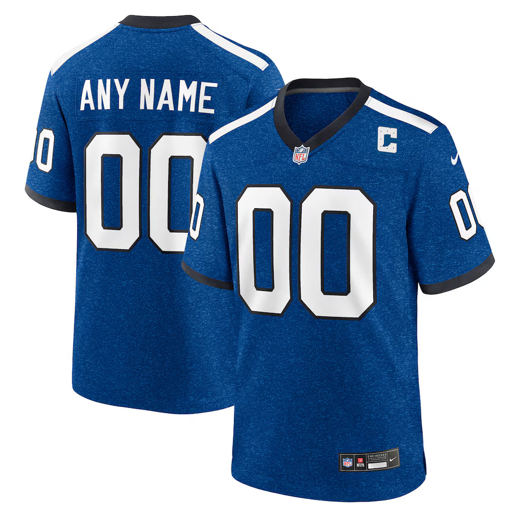 Custom Indianapolis Colts Alternate Jersey - Blue product image 1