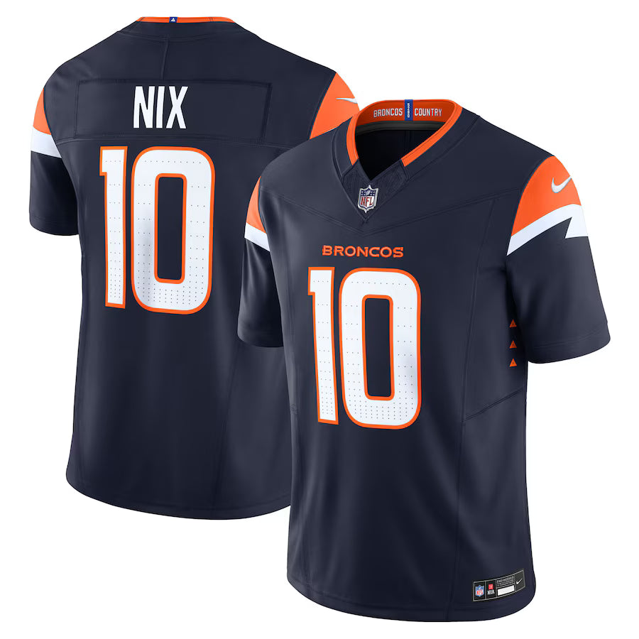 Bo Nix Denver Broncos Alternate Jersey - Navy product image 1
