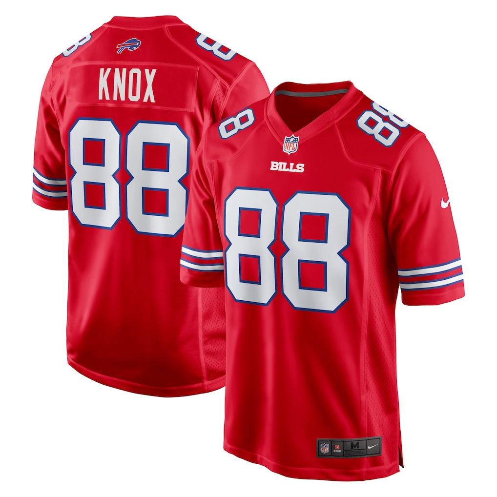 Dawson Knox Buffalo Bills Alternate Jersey - Red product image 1