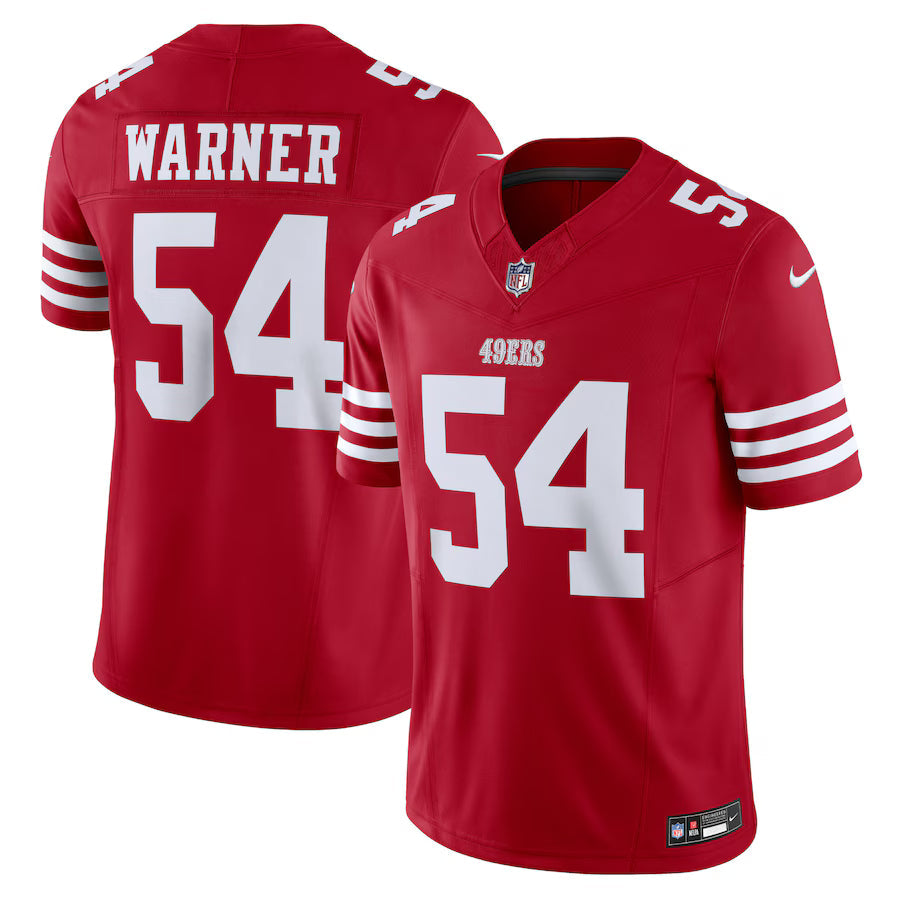 Fred Warner San Francisco 49ers Jersey - Scarlet product image 1
