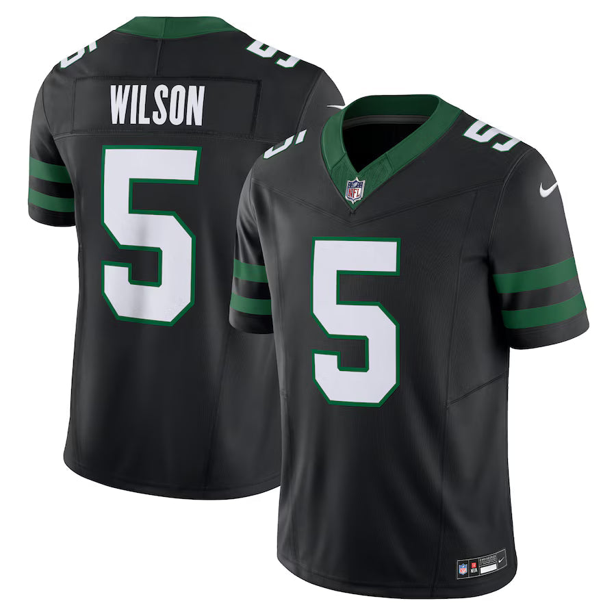 Garrett Wilson New York Jets Jersey - Legacy Black product image 1
