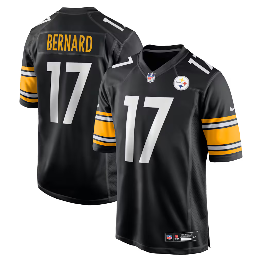 Germie Bernard Pittsburgh Steelers Jersey - Black product image 1