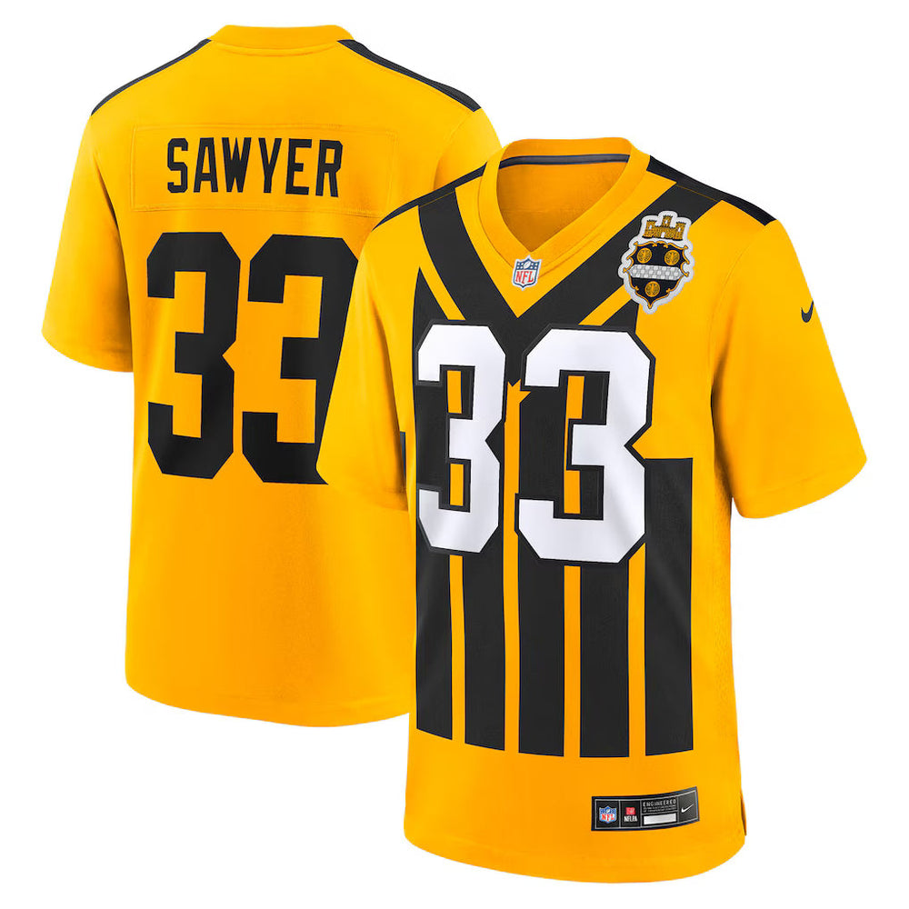 Jack Sawyer Pittsburgh Steelers Alternate 1933 Throwback