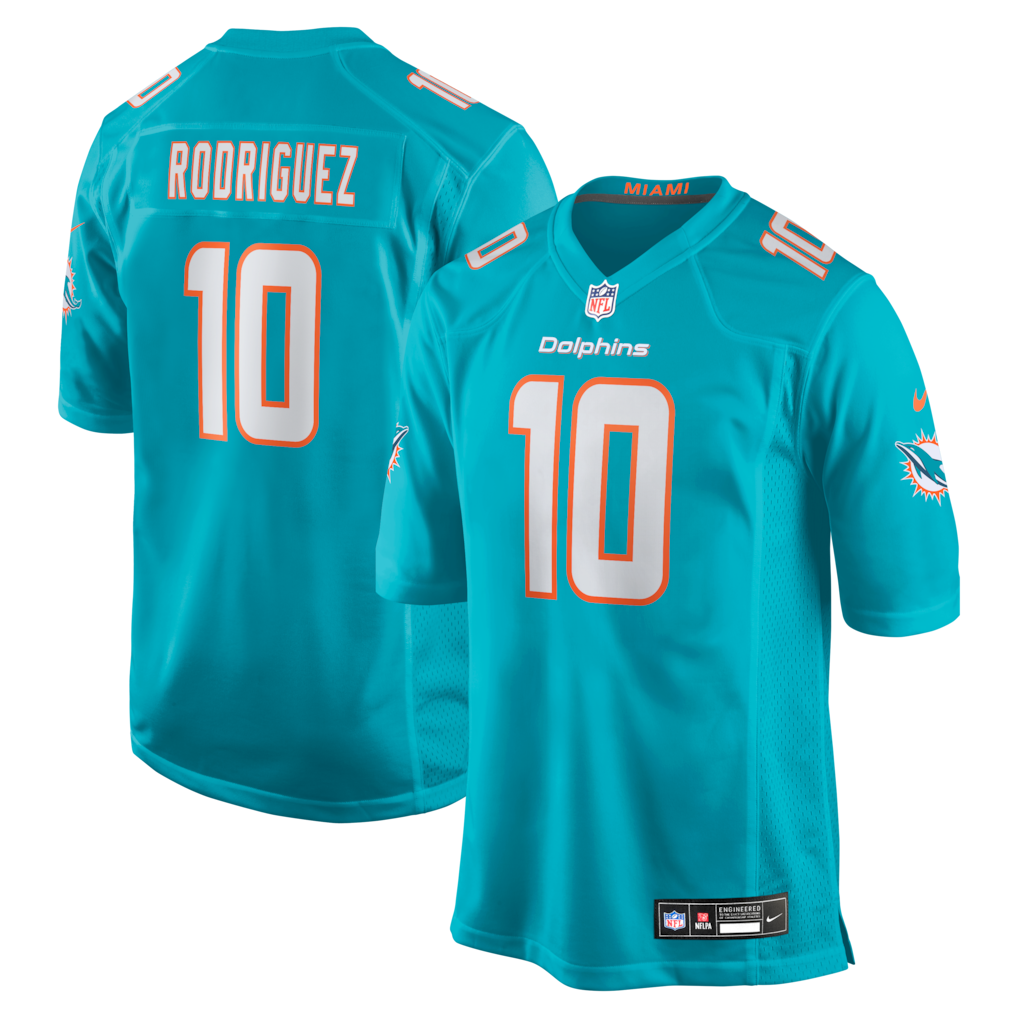 Jacob Rodriguez Miami Dolphins Jersey - Aqua product image 1