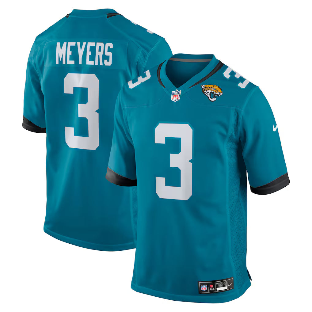 Jakobi Meyers Jacksonville Jaguars Jersey - Teal product image 1