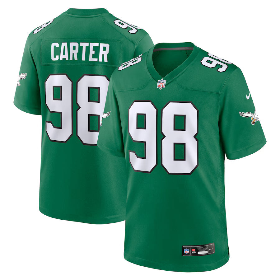 Jalen Carter Philadelphia Eagles Alternate Jersey - Kelly product image 1