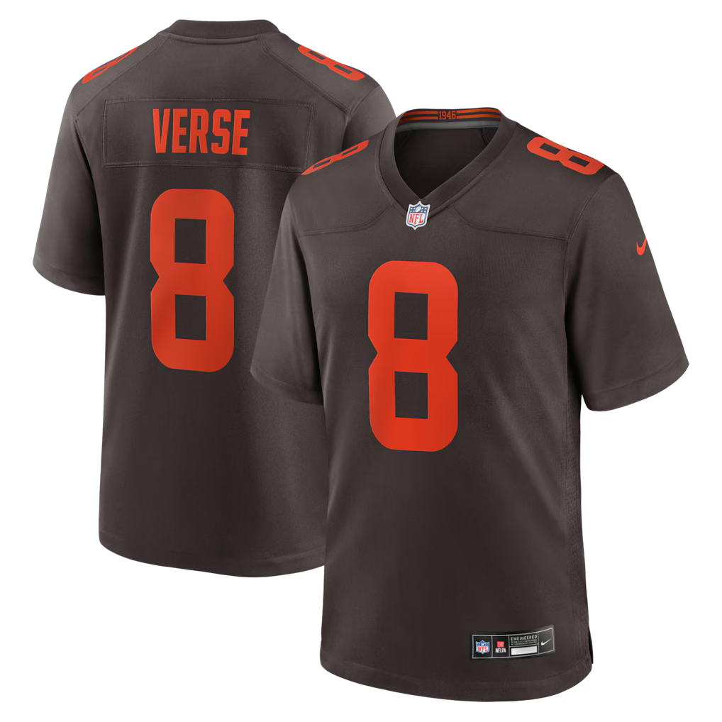 Jared Verse Cleveland Browns Alternate Jersey - Brown product image 1